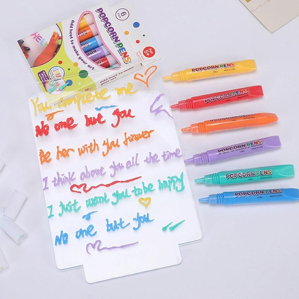 Magical Puffy Popcorn Pens Set - Copic Marker Sketch recension och pris