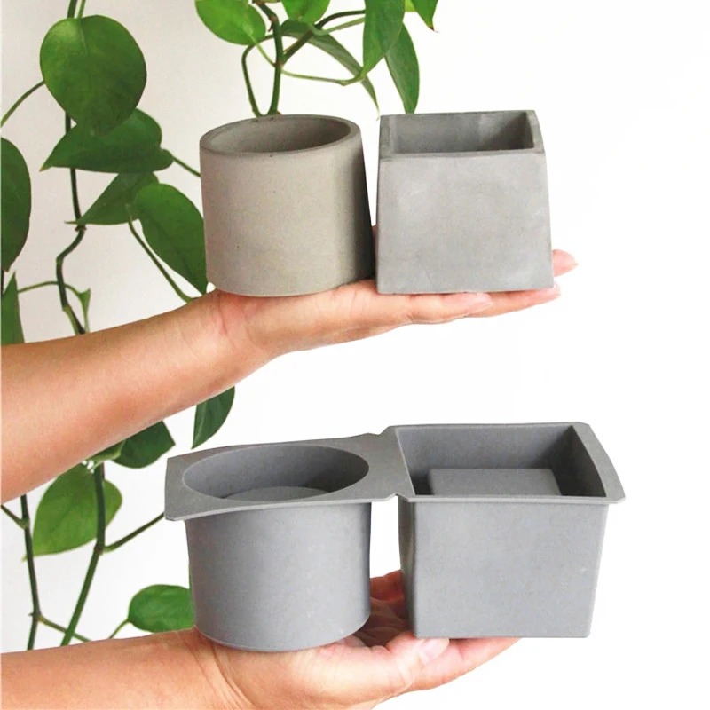 Flower Pot Silicone Mold For D - Craft Embellishment Storage recension och pris