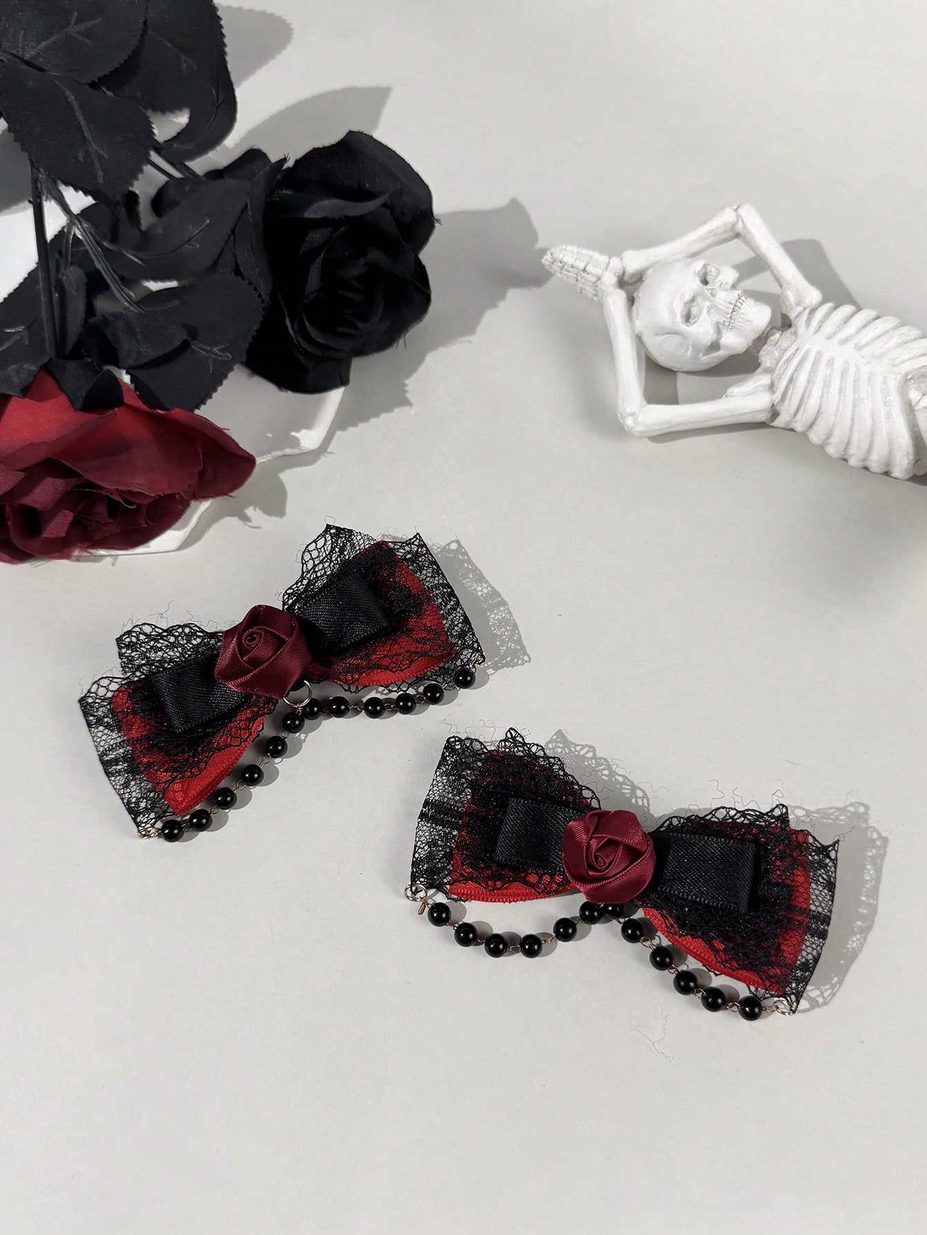 2-piece Gothic style lace ribb - Lace Ribbon Trim recension och pris
