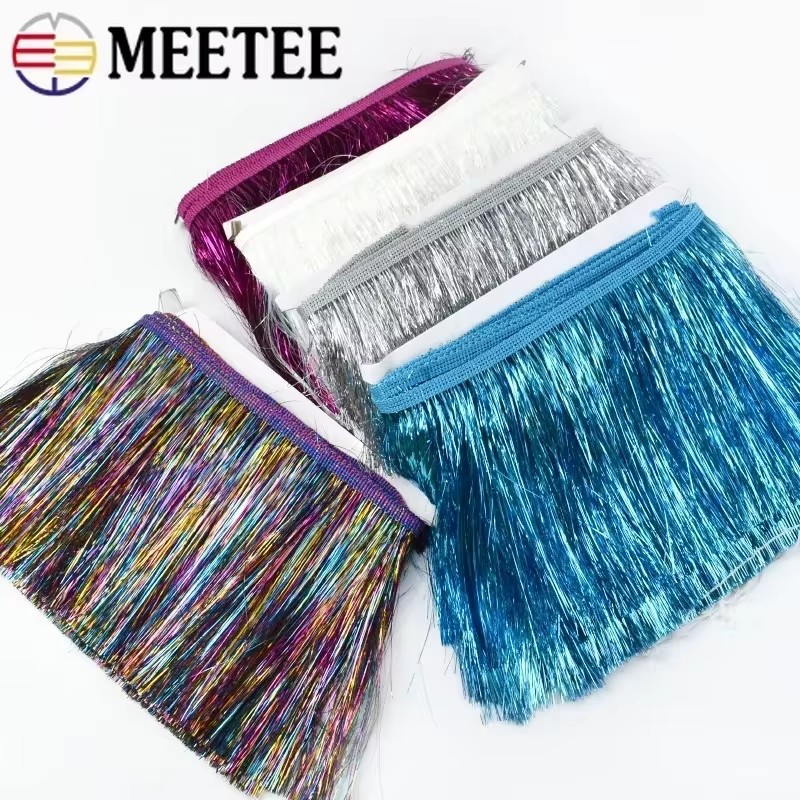 10/15/20cm Gold Metallic Threa - Fringe Ribbon Sewing recension och pris
