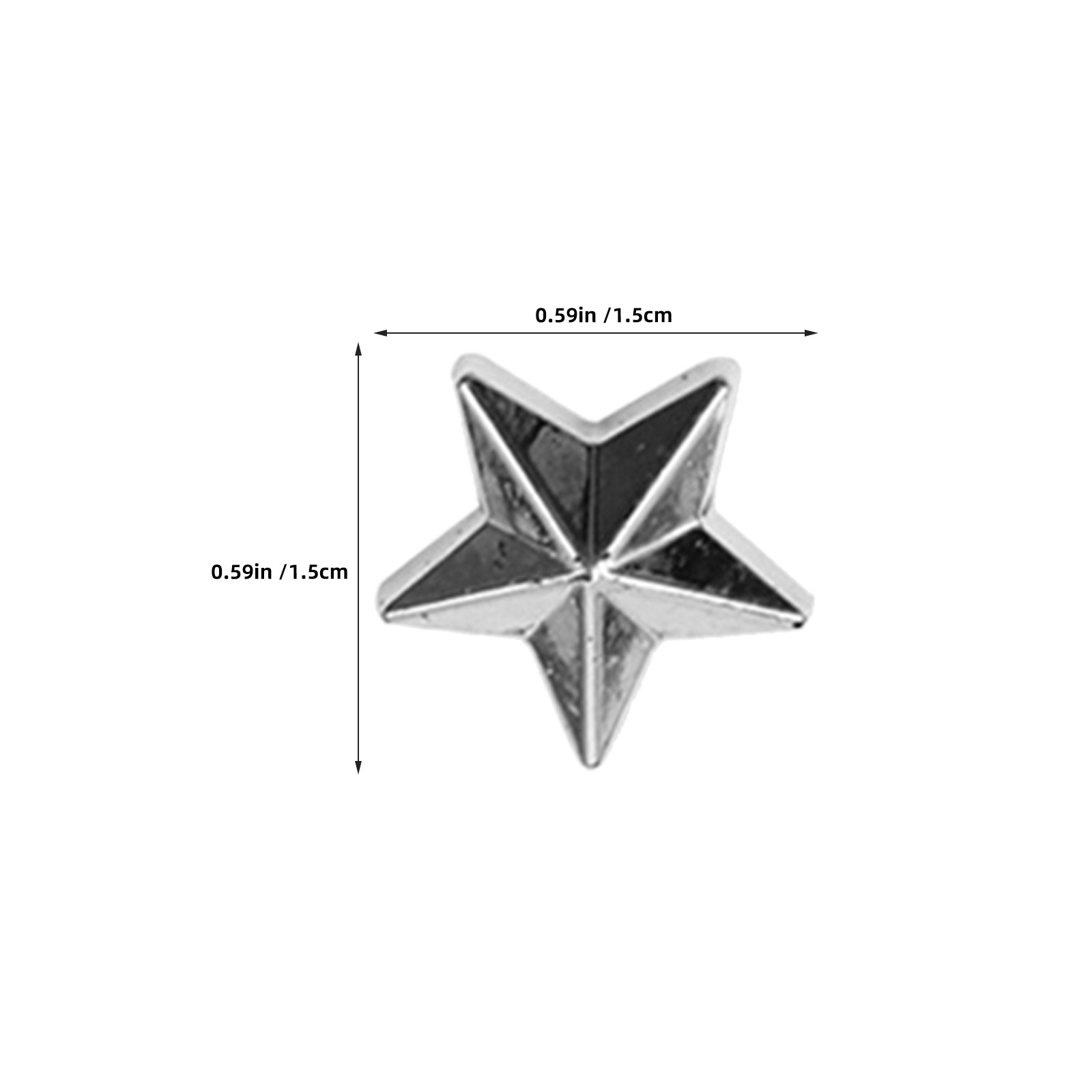 300Pcs Acrylic Star Embellishm - Craft Embellishment recension och pris