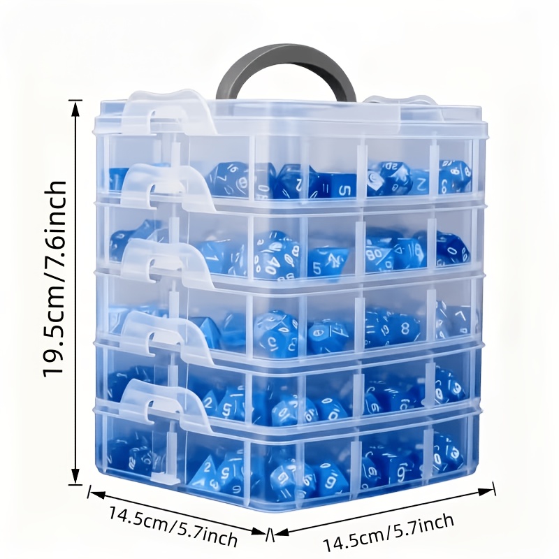 5-layer transparent storage bo - Craft Embellishment Storage recension och pris