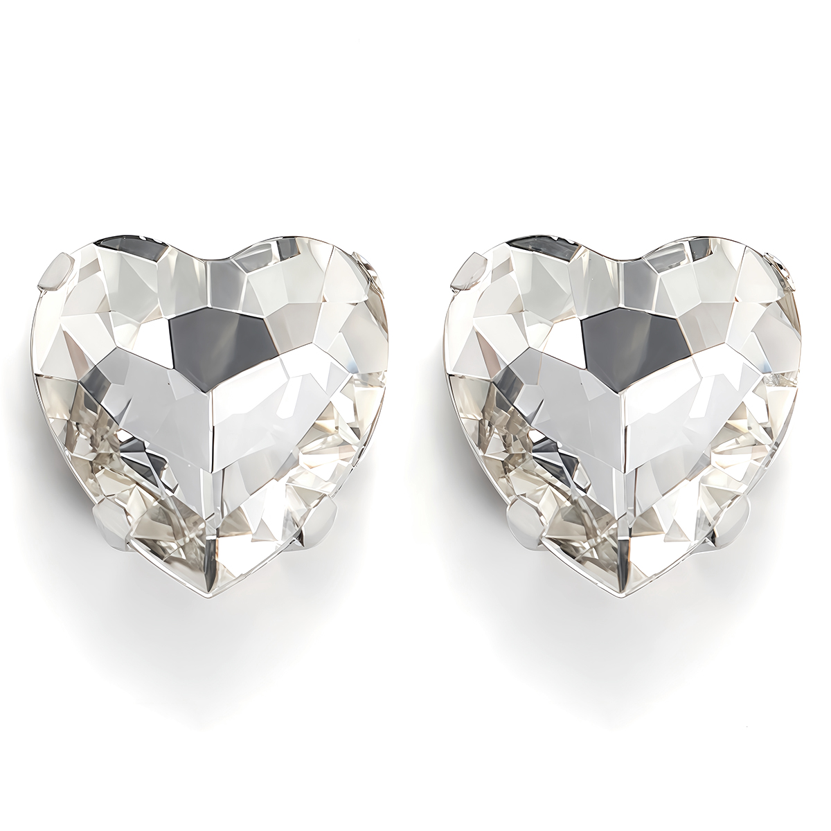 Heart Shape Glass Rhinestones  - Sew On Rhinestone recension och pris