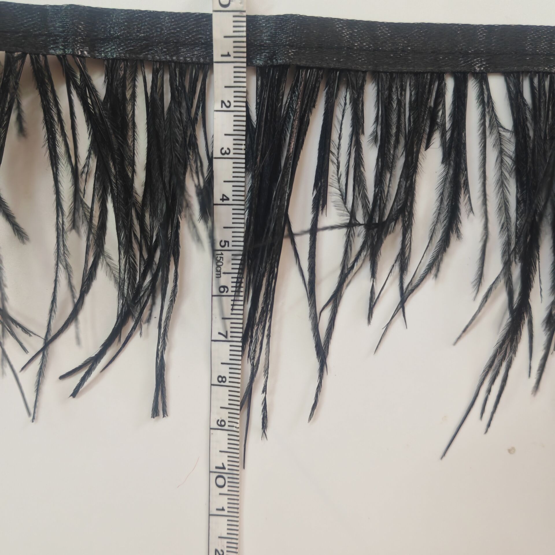 Black Ostrich Feather Fringe T - Fringe Ribbon Sewing recension och pris