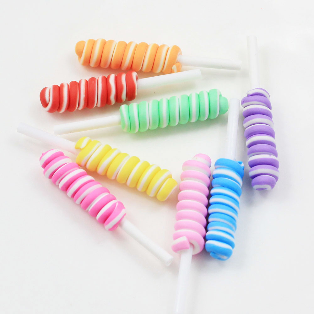 100/50pcs  8*52MM Long Lollipo - Christmas Craft Embellishment recension och pris