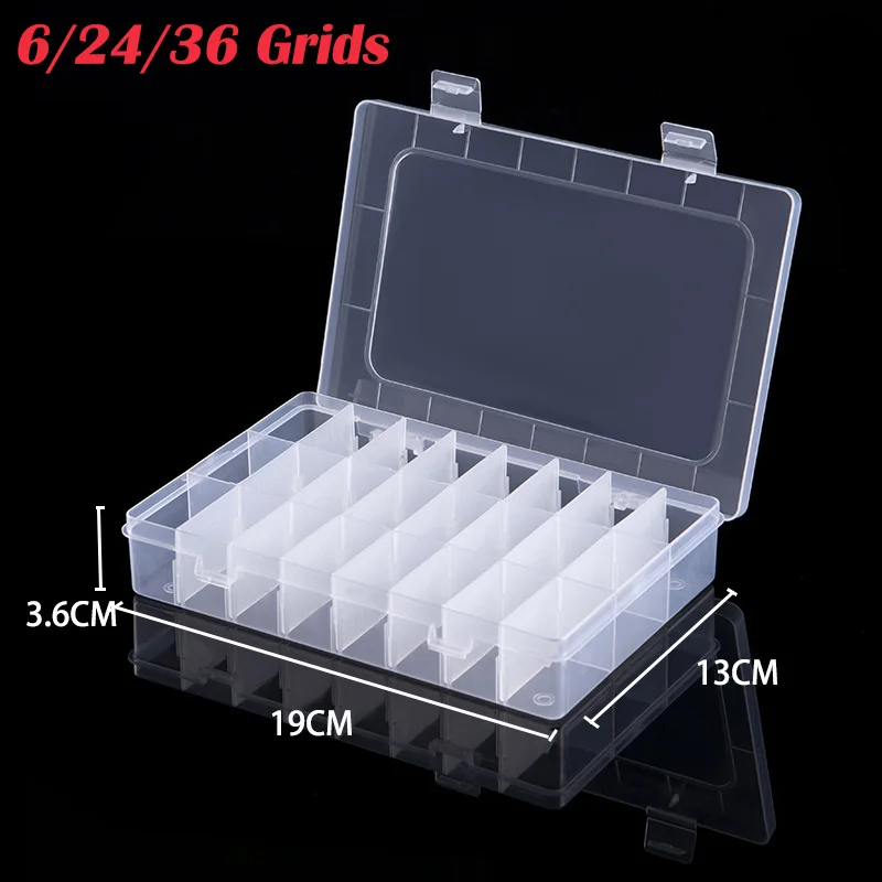 6/24/36 Grids Plastic Storage  - Craft Embellishment Storage recension och pris