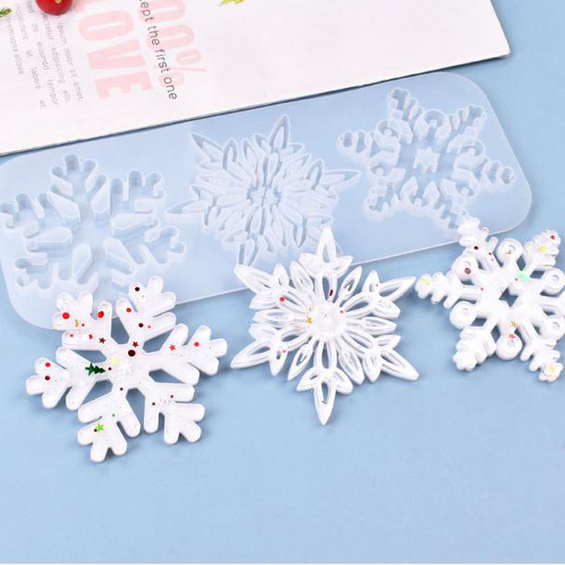 Christmas Hollow Snowflake Orn - Christmas Craft Embellishment recension och pris